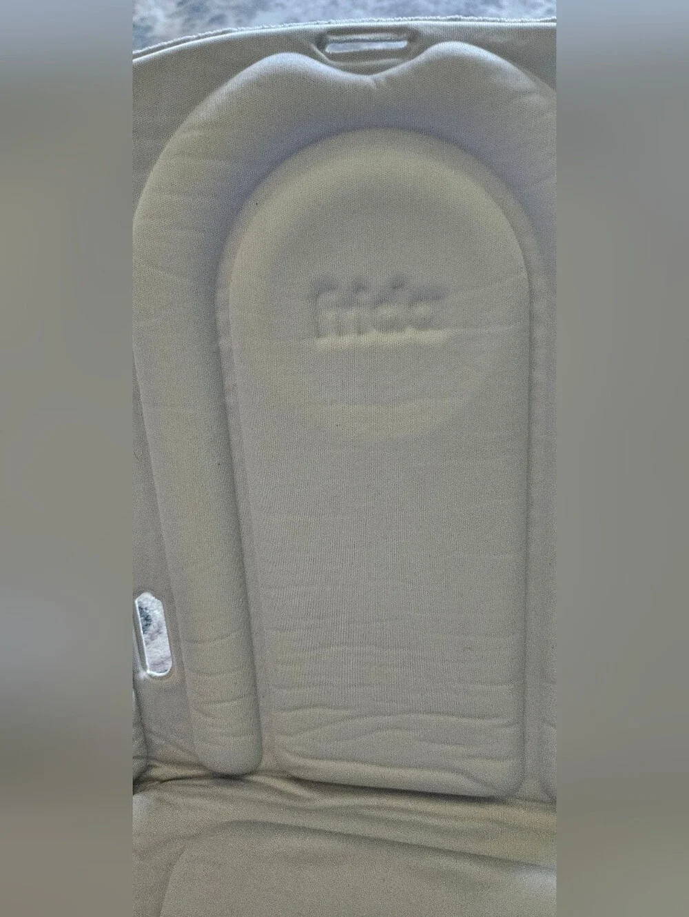 Foldable Light Gray Baby Bath Insert